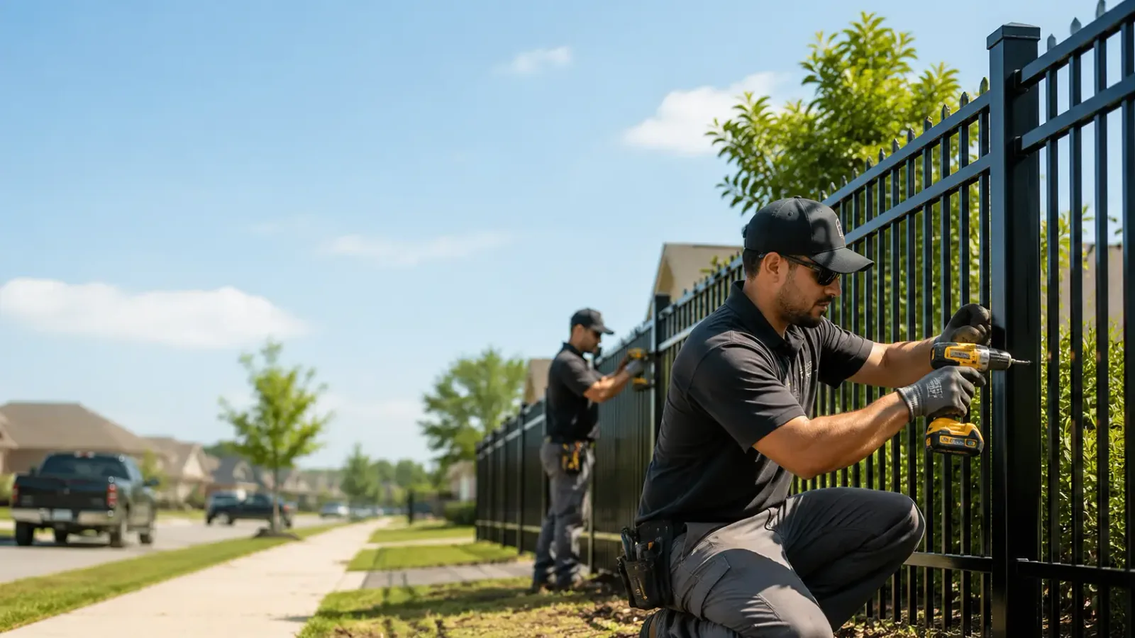 Metal Fence Installation in Harvel, IL